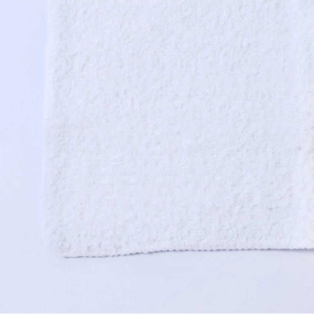 Mainstays cotton washcloths 12-Pack true bright in white color